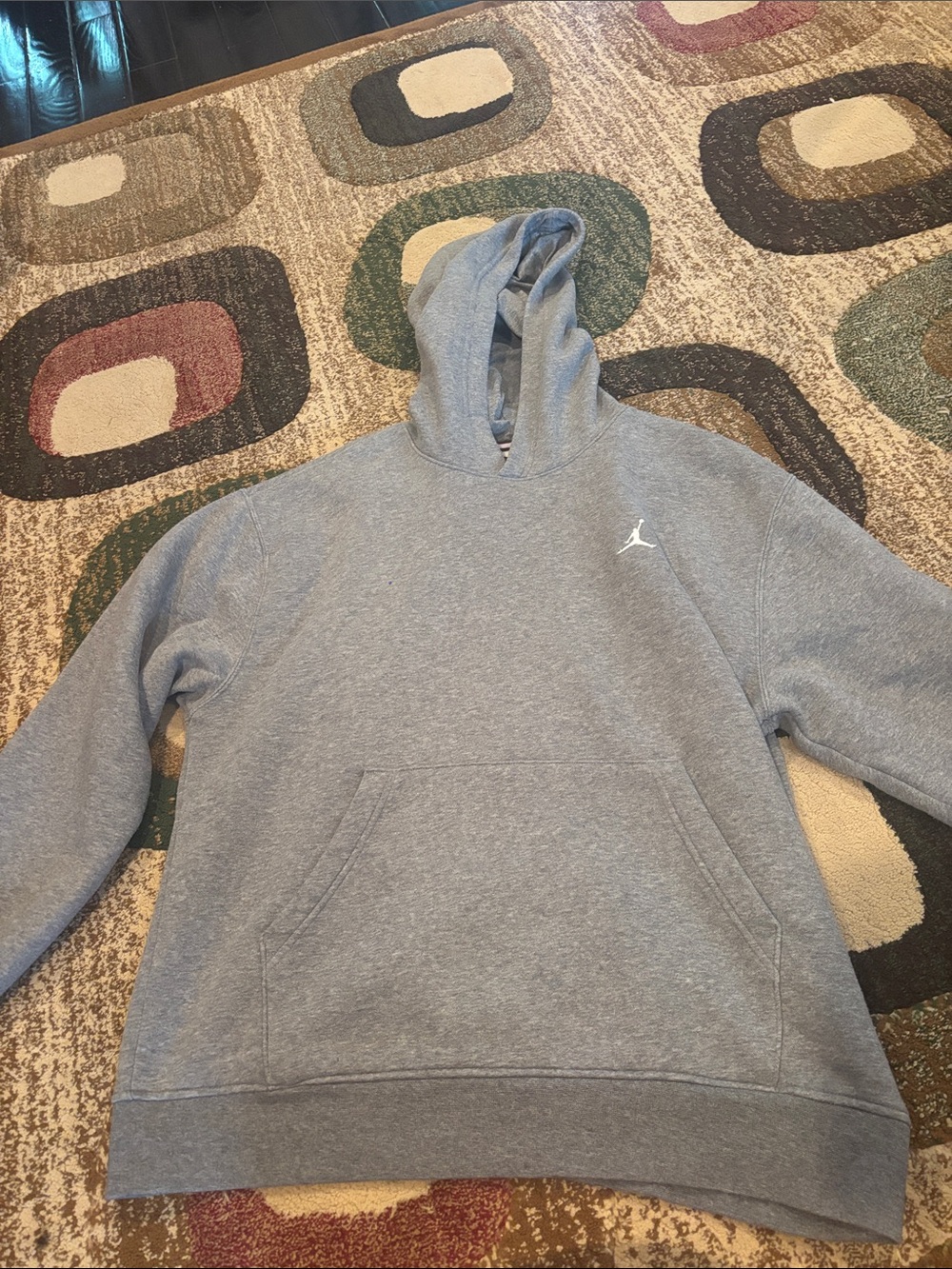 Jordan Light Gray Pullover Hoodie